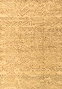 Solid Brown Modern Rug, abs4549brn