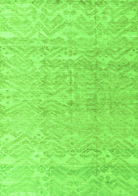 Solid Green Modern Rug, abs4549grn