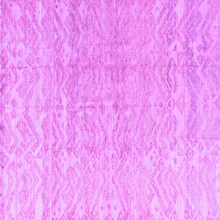 Square Machine Washable Solid Purple Modern Area Rugs, wshabs4549pur