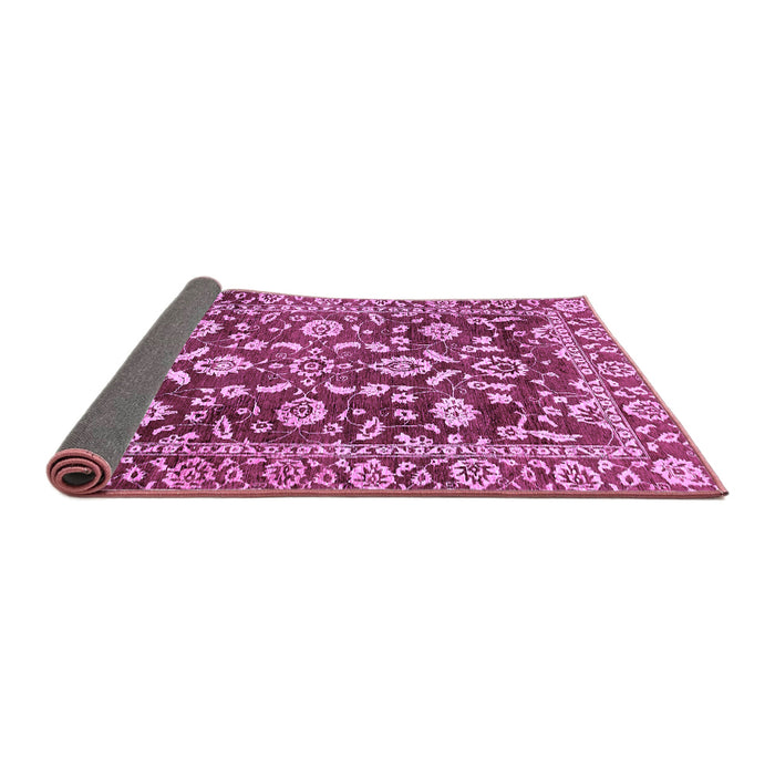 Sideview of Oriental Purple Traditional Rug, abs454pur