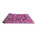 Sideview of Oriental Purple Traditional Rug, abs454pur