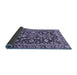 Sideview of Oriental Blue Traditional Rug, abs454blu