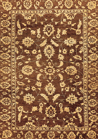 Oriental Brown Traditional Rug, abs454brn