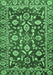 Oriental Emerald Green Traditional Rug, abs454emgrn