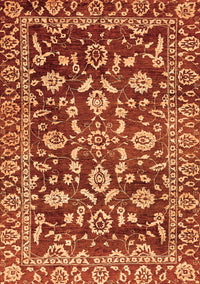 Oriental Orange Traditional Rug, abs454org