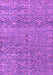 Machine Washable Abstract Purple Modern Area Rugs, wshabs4550pur