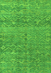 Abstract Green Modern Rug, abs4550grn