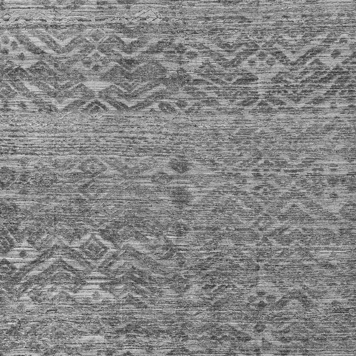 Machine Washable Abstract Gray Modern Rug, wshabs4550gry