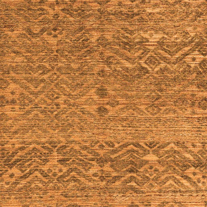 Machine Washable Abstract Orange Modern Area Rugs, wshabs4550org