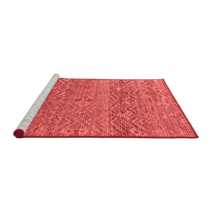 Modern Red Washable Rugs