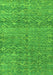 Machine Washable Abstract Green Modern Area Rugs, wshabs4550grn