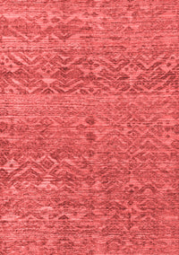 Abstract Red Modern Rug, abs4550red