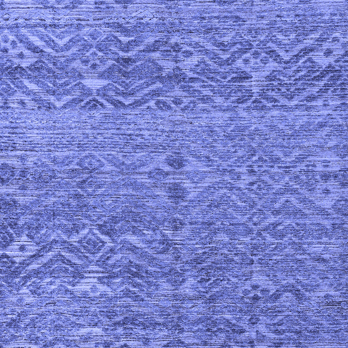 Machine Washable Abstract Blue Modern Rug, wshabs4550blu