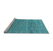 Sideview of Machine Washable Abstract Light Blue Modern Rug, wshabs4550lblu