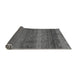 Sideview of Abstract Gray Modern Rug, abs4551gry