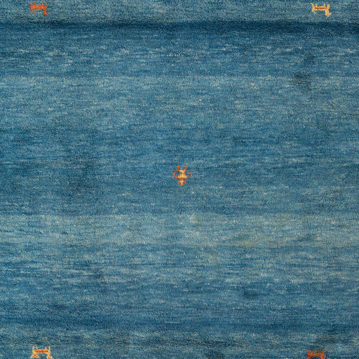 Machine Washable Abstract Glacial Blue Ice Blue Rug, wshabs4551