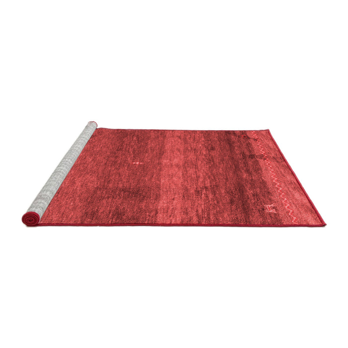 Modern Red Washable Rugs