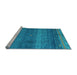 Sideview of Machine Washable Abstract Light Blue Modern Rug, wshabs4551lblu