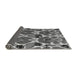 Sideview of Abstract Gray Modern Rug, abs4552gry