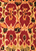 Abstract Orange Modern Rug, abs4552org