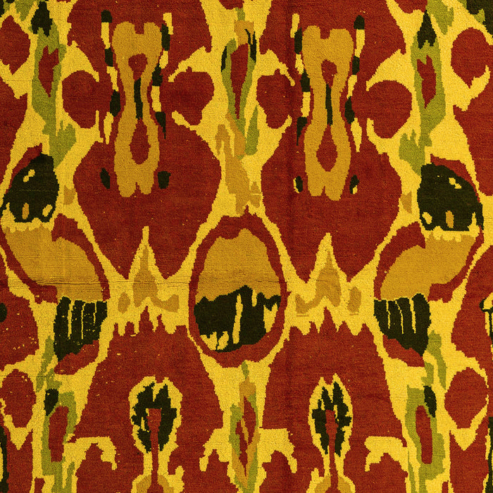 Abstract Yellow Modern Rug, abs4553yw
