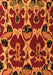 Machine Washable Abstract Orange Modern Area Rugs, wshabs4553org