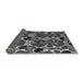 Sideview of Abstract Gray Modern Rug, abs4553gry