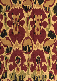 Abstract Brown Modern Rug, abs4553brn