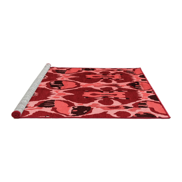 Modern Red Washable Rugs