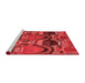 Modern Red Washable Rugs