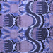 Square Machine Washable Abstract Blue Modern Rug, wshabs4555blu