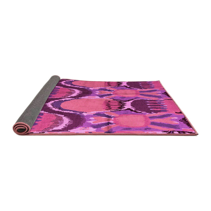 Sideview of Abstract Pink Modern Rug, abs4555pnk