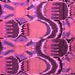 Square Abstract Pink Modern Rug, abs4555pnk