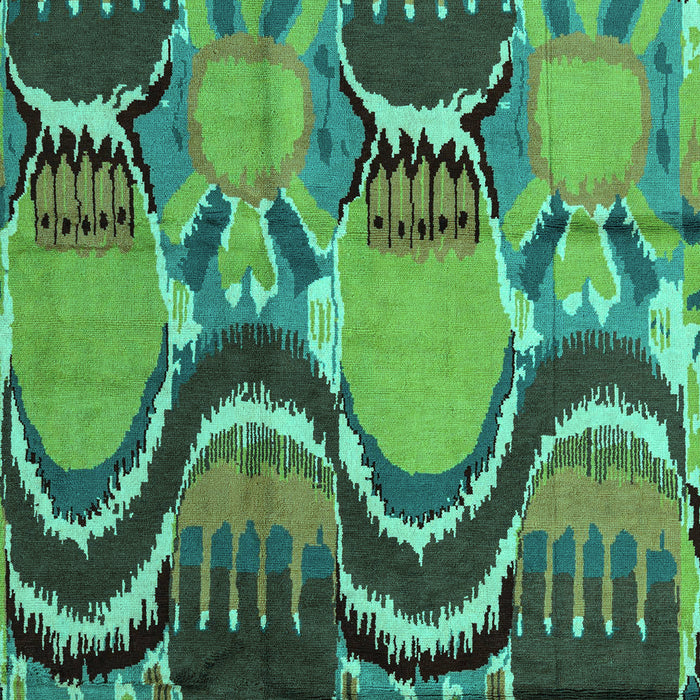 Abstract Turquoise Modern Rug, abs4555turq