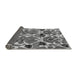 Sideview of Abstract Gray Modern Rug, abs4556gry