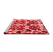 Modern Red Washable Rugs