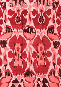 Abstract Red Modern Rug, abs4556red