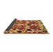 Sideview of Abstract Brown Modern Rug, abs4556brn