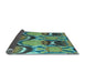 Sideview of Abstract Light Blue Modern Rug, abs4557lblu