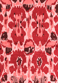 Abstract Red Modern Rug, abs4558red