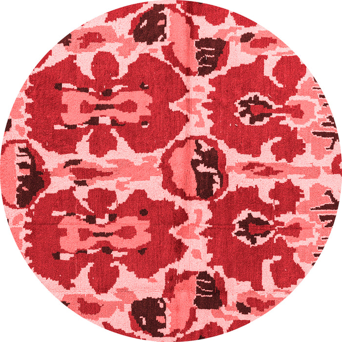 Machine Washable Abstract Red Modern Rug, wshabs4558red