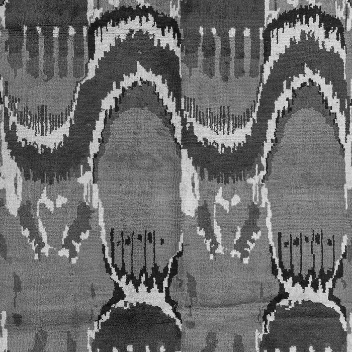 Machine Washable Abstract Gray Modern Rug, wshabs4559gry