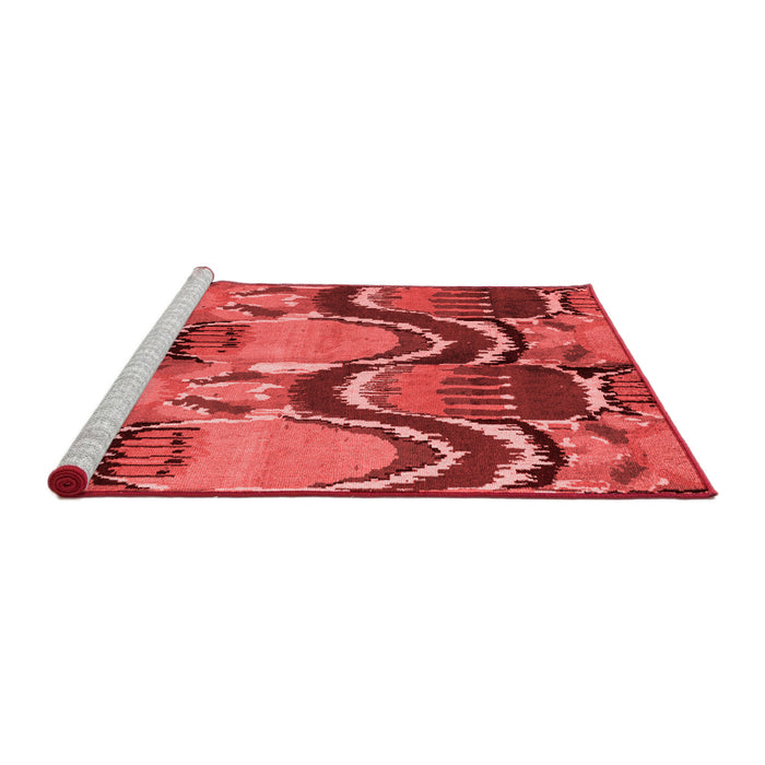 Modern Red Washable Rugs
