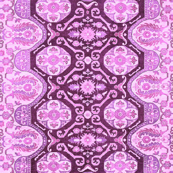 Machine Washable Oriental Purple Traditional Area Rugs, wshabs455pur