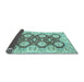 Sideview of Oriental Light Blue Traditional Rug, abs455lblu