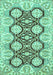 Oriental Turquoise Traditional Rug, abs455turq