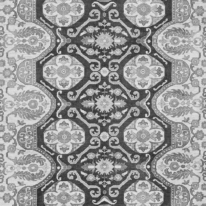 Oriental Gray Traditional Rug, abs455gry