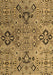 Abstract Brown Modern Rug, abs4560brn