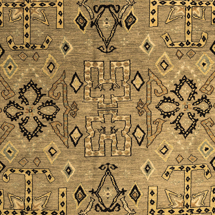 Abstract Brown Modern Rug, abs4560brn