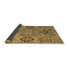 Sideview of Abstract Brown Modern Rug, abs4560brn